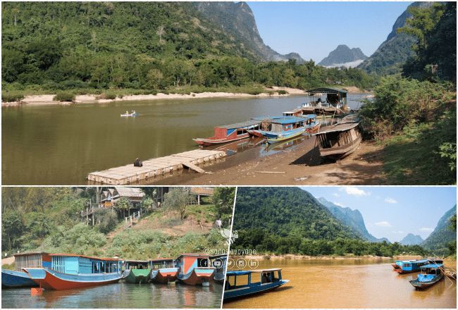 Visites en bateau dans la rivière